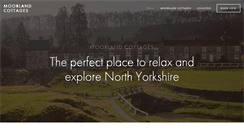 Desktop Screenshot of moorlandcottages.co.uk